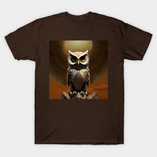 Owl of Athena T-Shirt